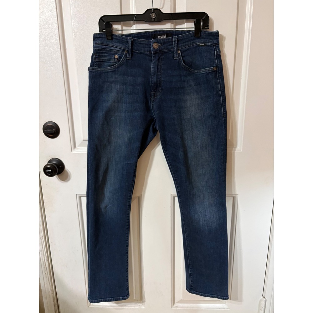 Mavi | Zach Straight Leg Jeans | 31x32 || Indigo Blue|